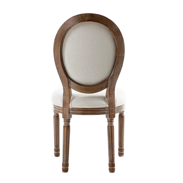 4MURS Chaise MELODIE coloris blanc cassé