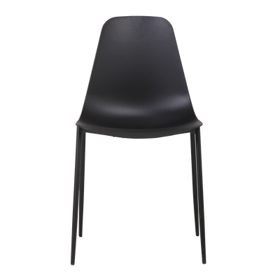 4MURS Chaise Teha Noir 1 place