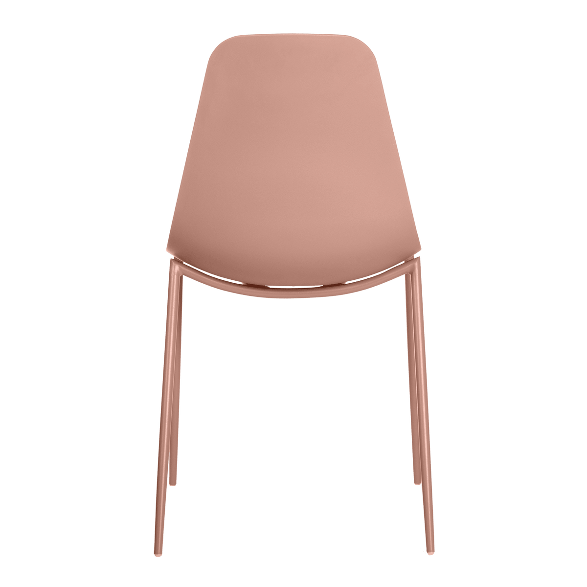 4MURS Chaise Teha Rose poudré 1 place