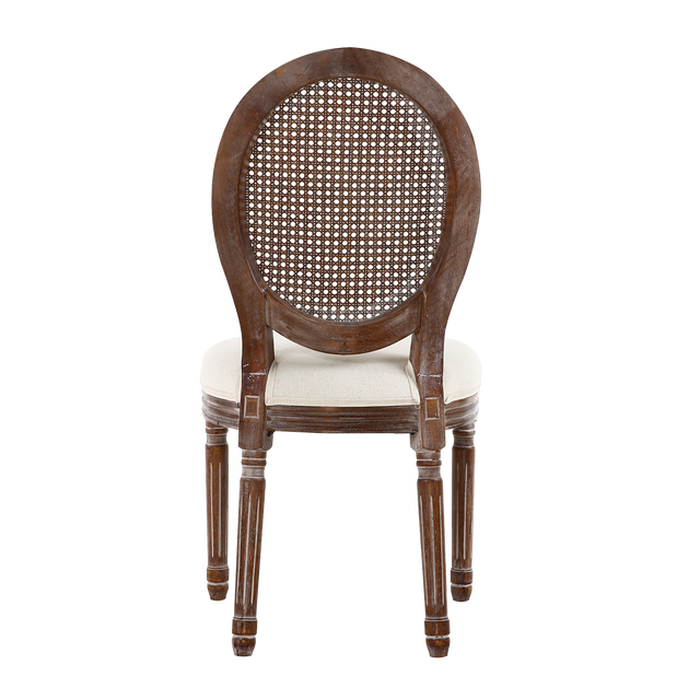 4MURS Chaise MELODIE coloris blanc cassé