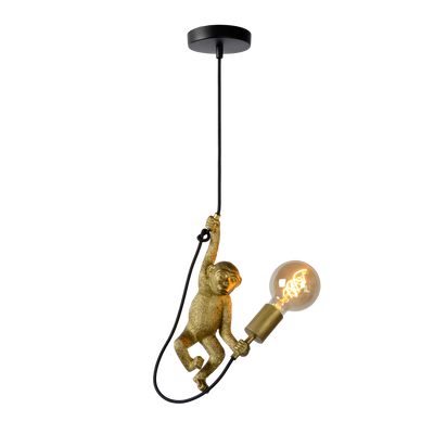 Suspension Monkey Or et noir