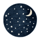 Tapis Nox Bleu nuit
