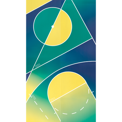 4MURS Papier peint panoramique L West 4th street Multicolore Mat