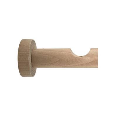 Support barre à rideau Jura Naturel Mat