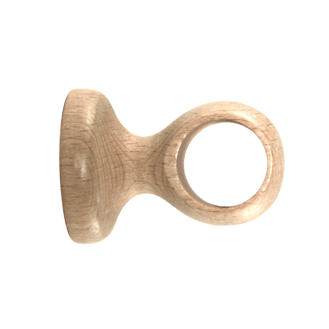 Support barre à rideau JURA naturel 2,8 cm 5 cm