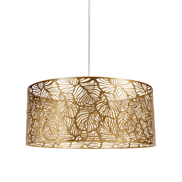 Suspension CALATHEA coloris or 15 x 35 cm