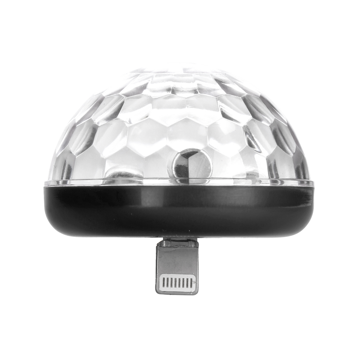 KIKKERLAND Prise Lampe disco iphone noir Noir