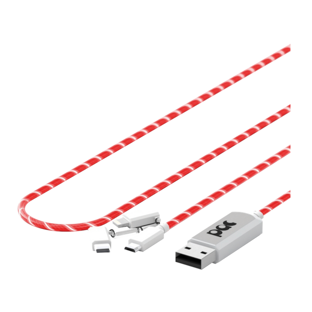 Chargeur THE PAC coloris rouge