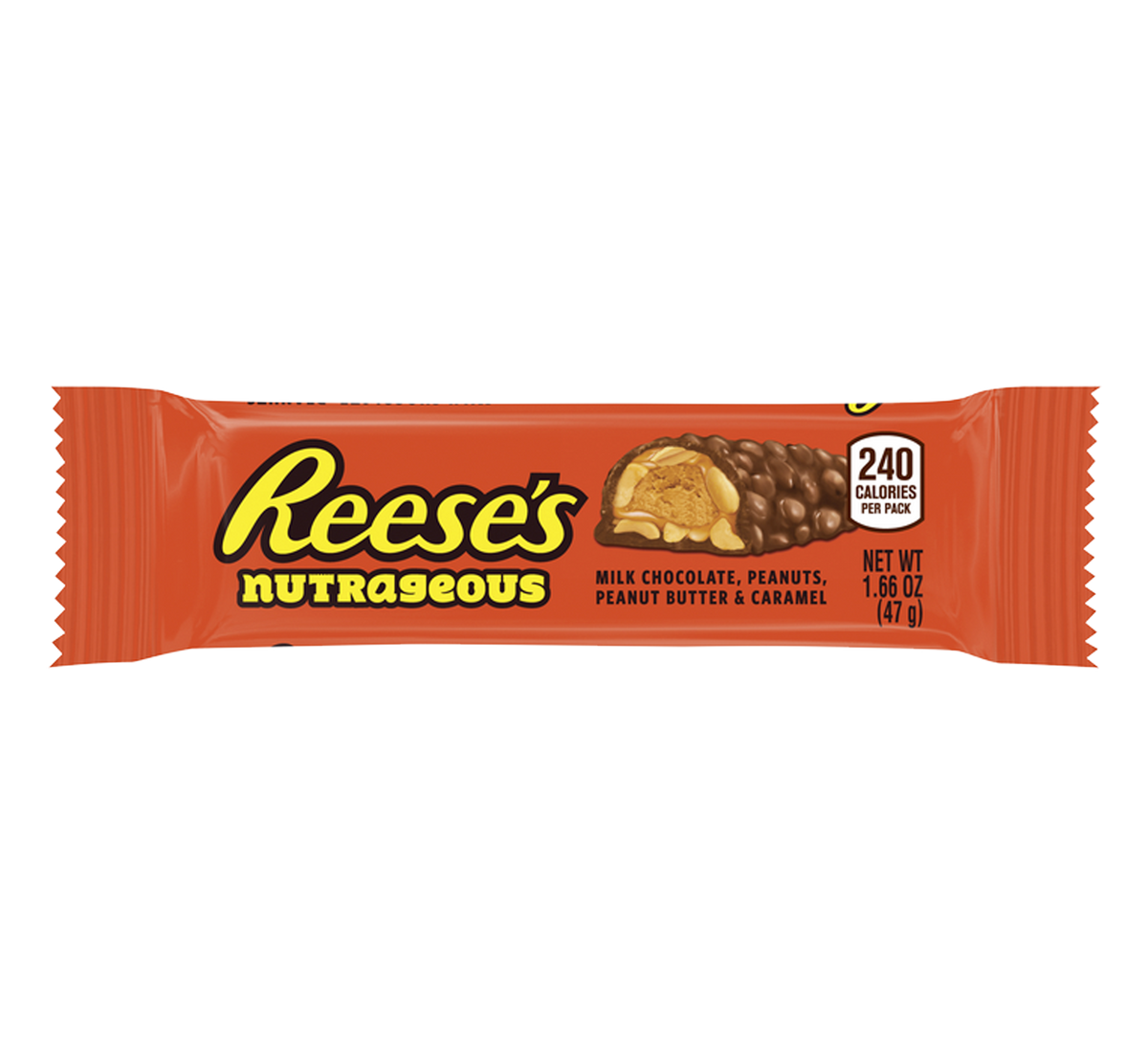 REESE'S Confiserie Reese's nutrageous barre 47G
