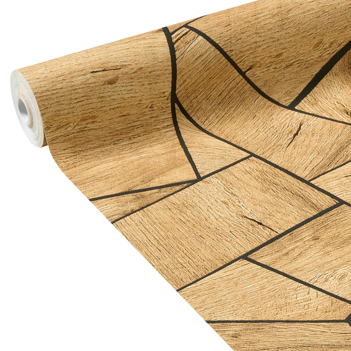 Papier peint intissé Colombo Bois miel