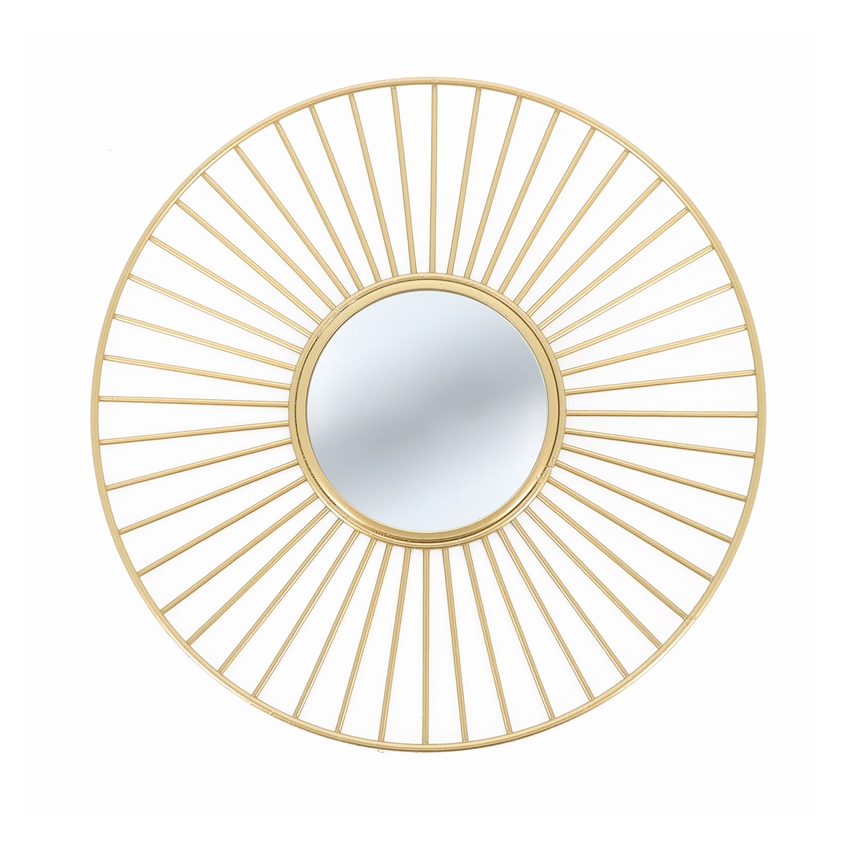Miroir en métal Goldensun Or