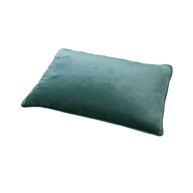 Coussin FYN coloris vert émeraude 30 x 50 cm