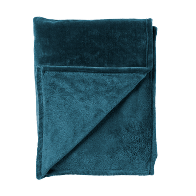 Plaid polaire Tillie Bleu nuit