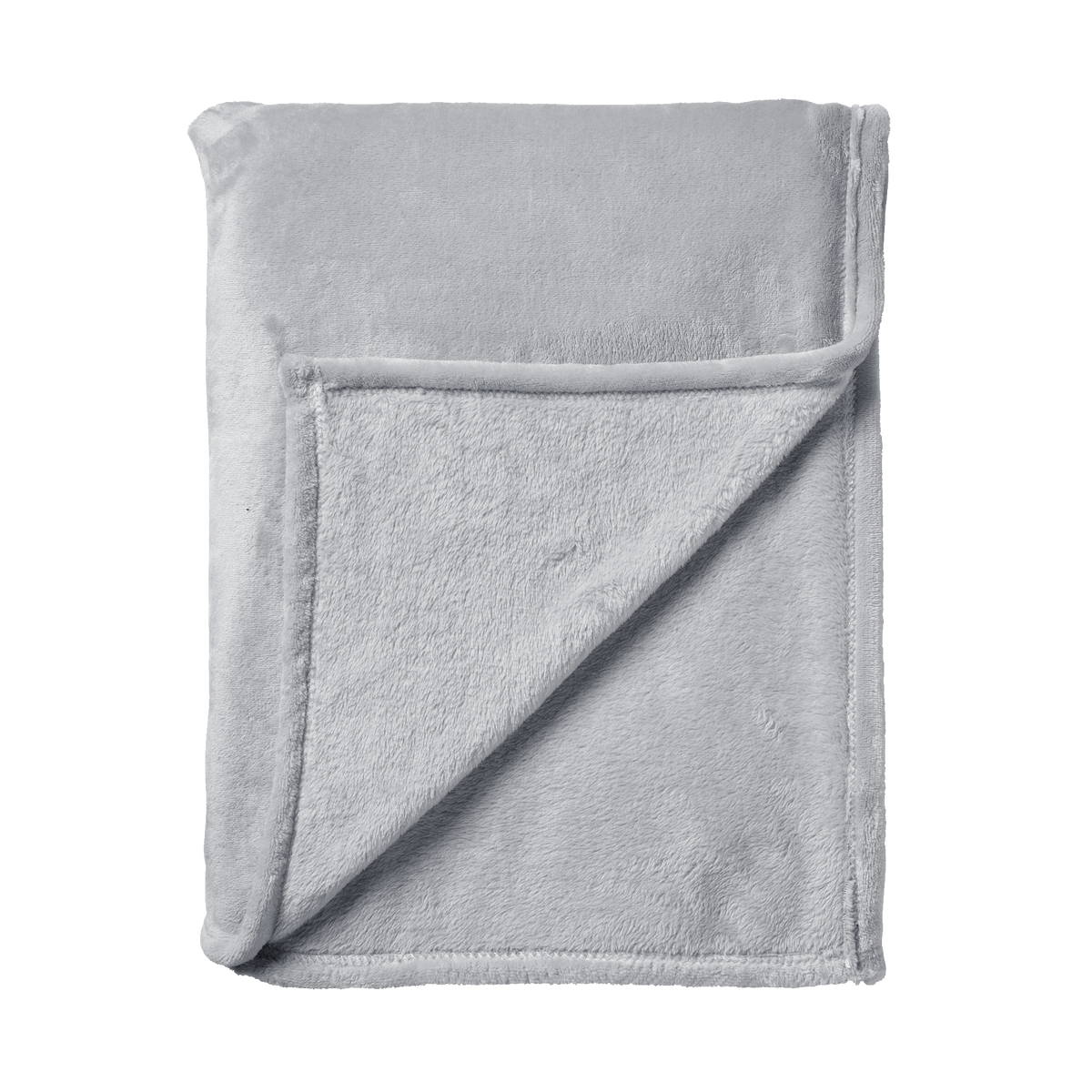 Plaid polaire Tillie Gris perle