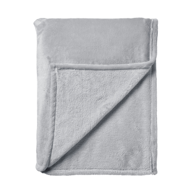 Plaid polaire Tillie Gris perle