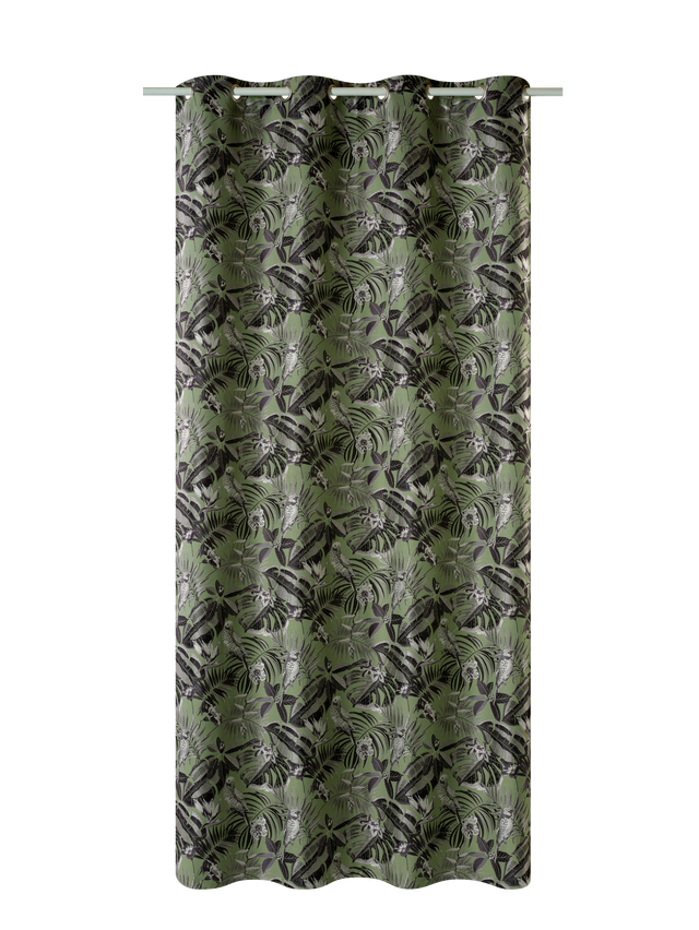 Rideau MADAGASCAR coloris amande 140 x 260 cm