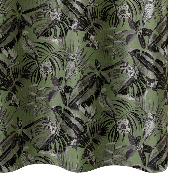 Rideau MADAGASCAR coloris amande 140 x 260 cm