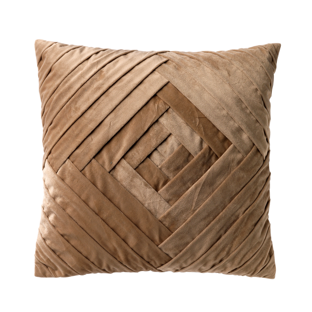 Coussin ILLY coloris taupe 45 x 45 cm