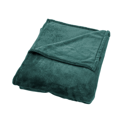 Plaid polaire Tillie Vert émeraude