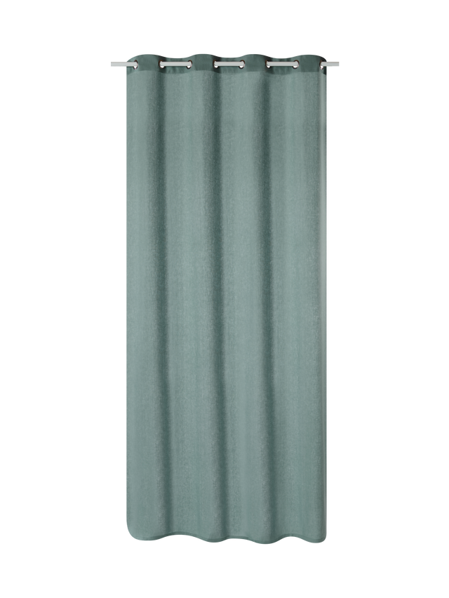 Rideau Lin LINNEO coloris kaki 140 x 280 cm