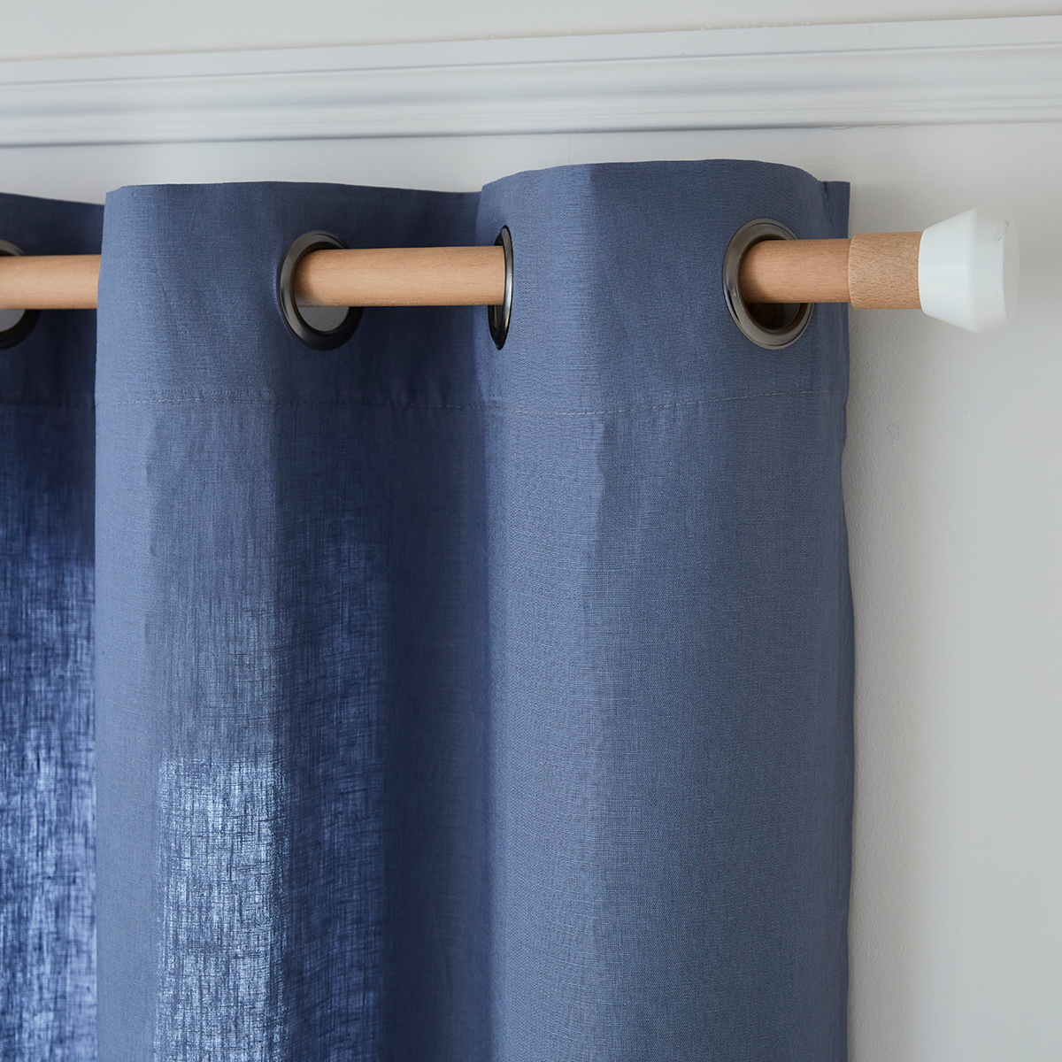 Rideau Lin Linneo Indigo