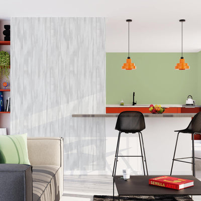 Papier peint intissé Bayley Gris perle