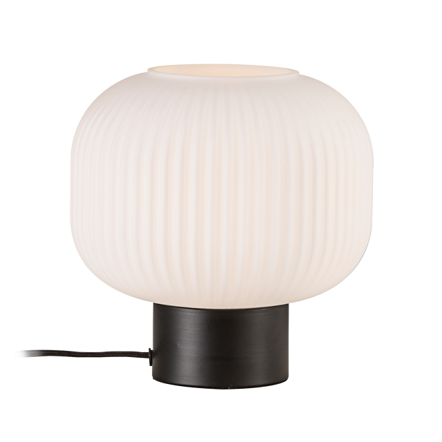 Lampe à poser MILFORD coloris blanc 20 x 20 cm