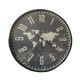 4MURS Horloge World Noir