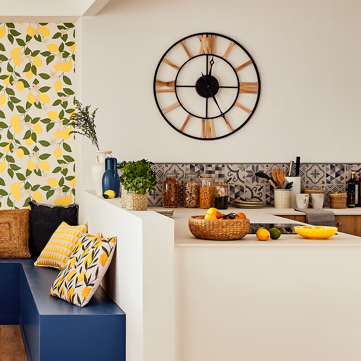 4MURS Horloge en bois Charly Pin