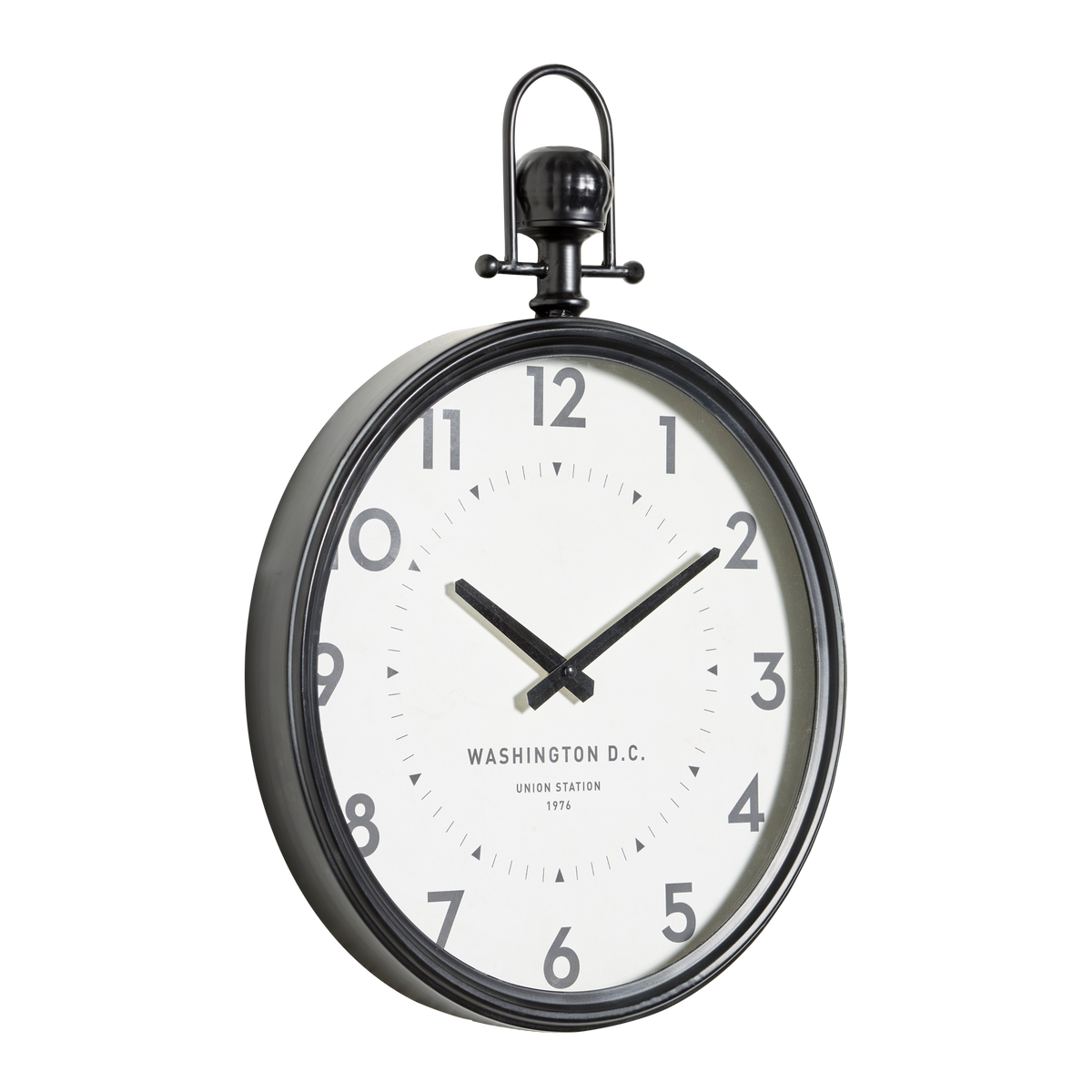 4MURS Horloge à gousset Washington Noir