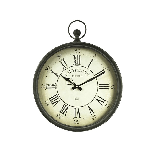 4MURS Horloge à gousset CAROLE coloris noir