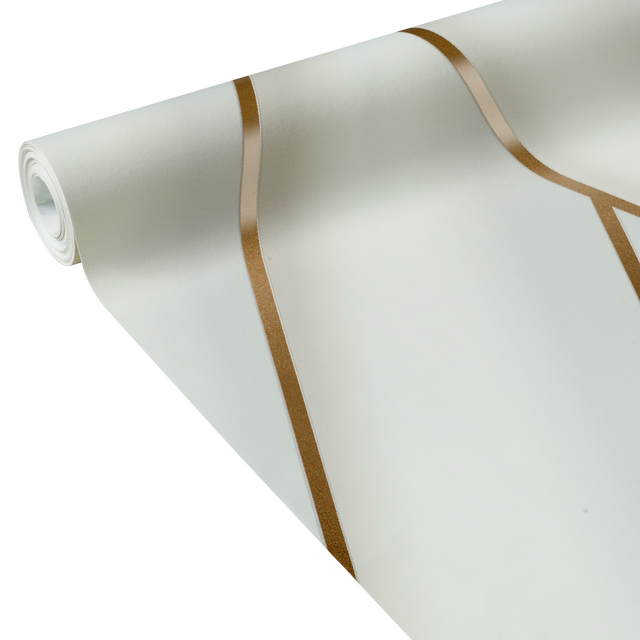 Papier peint intissé PIAZZA coloris blanc