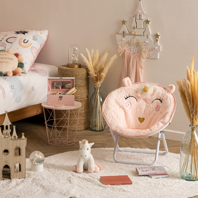 Atmosphera Fauteuil pour enfant LISOU coloris licorne