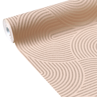 Papier peint intissé Rafaella Rose poudré