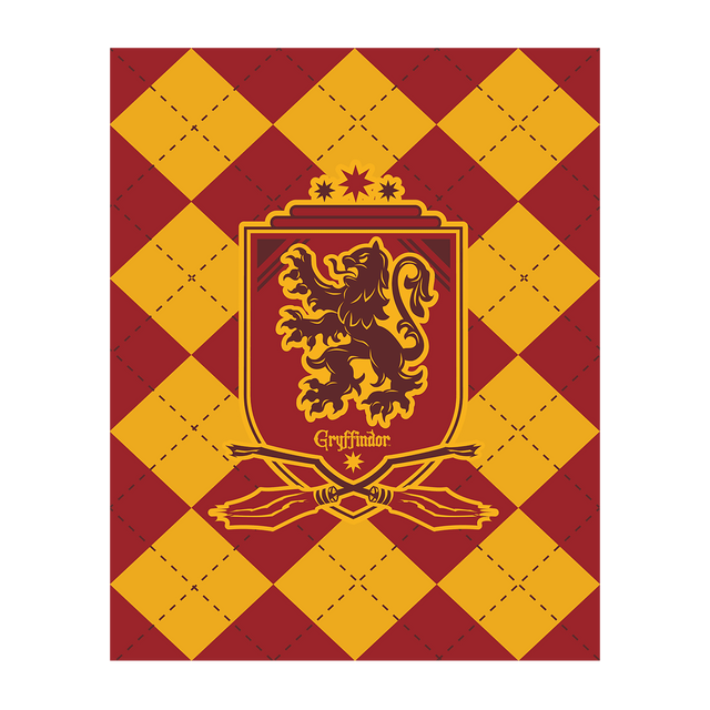 Harry Potter Toile imprimée GRYFFINDOR 40 x 50 cm