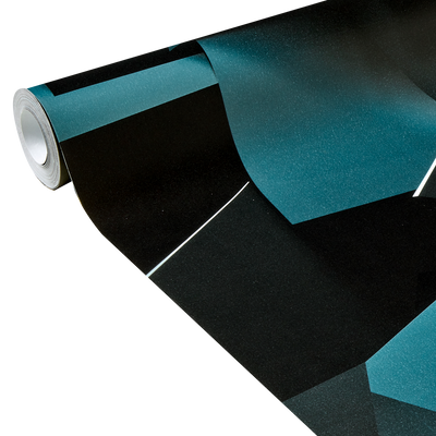 Papier peint intissé Flynn Bleu nuit