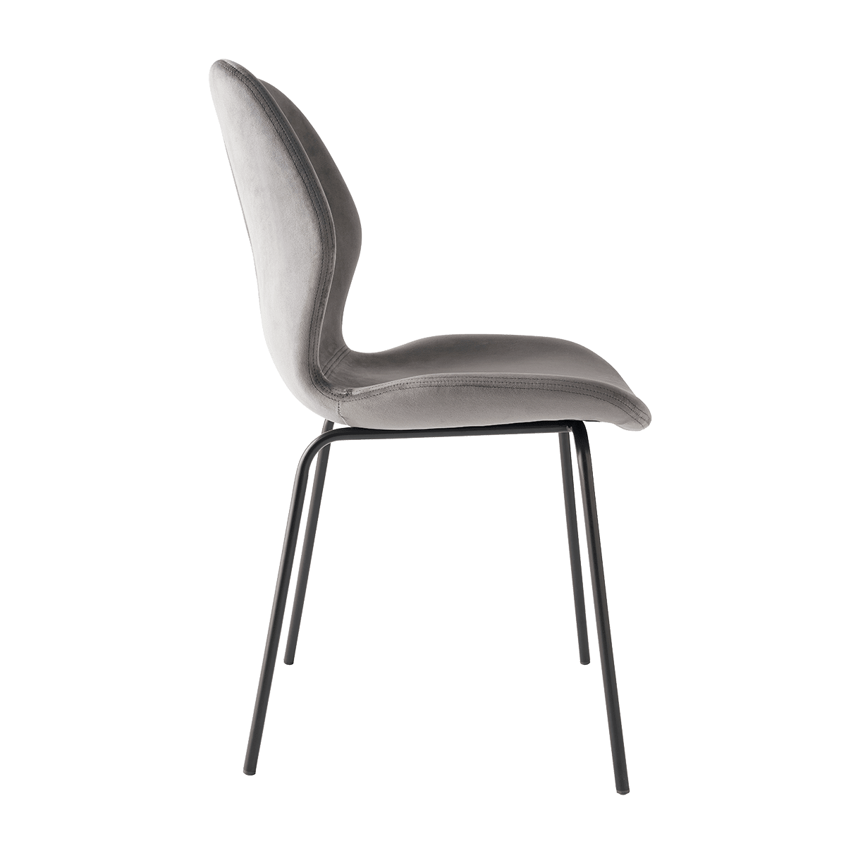 4MURS Chaise Alma Gris 1 place