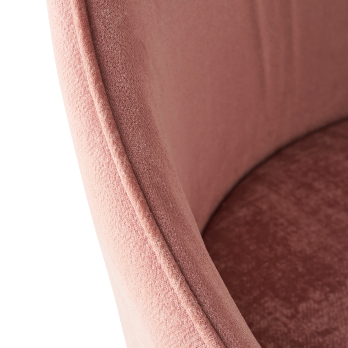 4MURS Chaise Adaline Rose 1 place