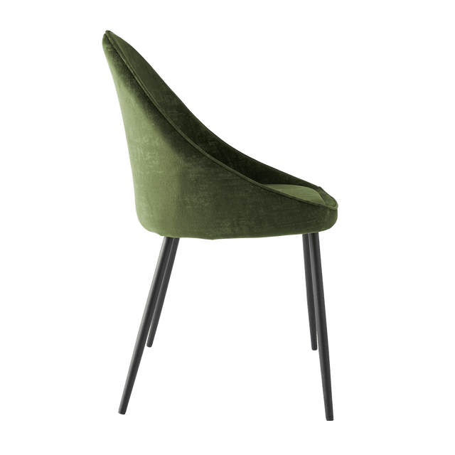 4MURS Chaise ADALINE coloris vert
