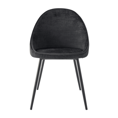 4MURS Chaise Adaline Noir 1 place