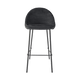 4MURS Tabouret de bar Caitlyne Noir 1 place