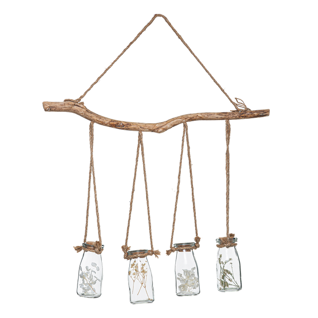 Décoration à suspendre FLOS coloris brun