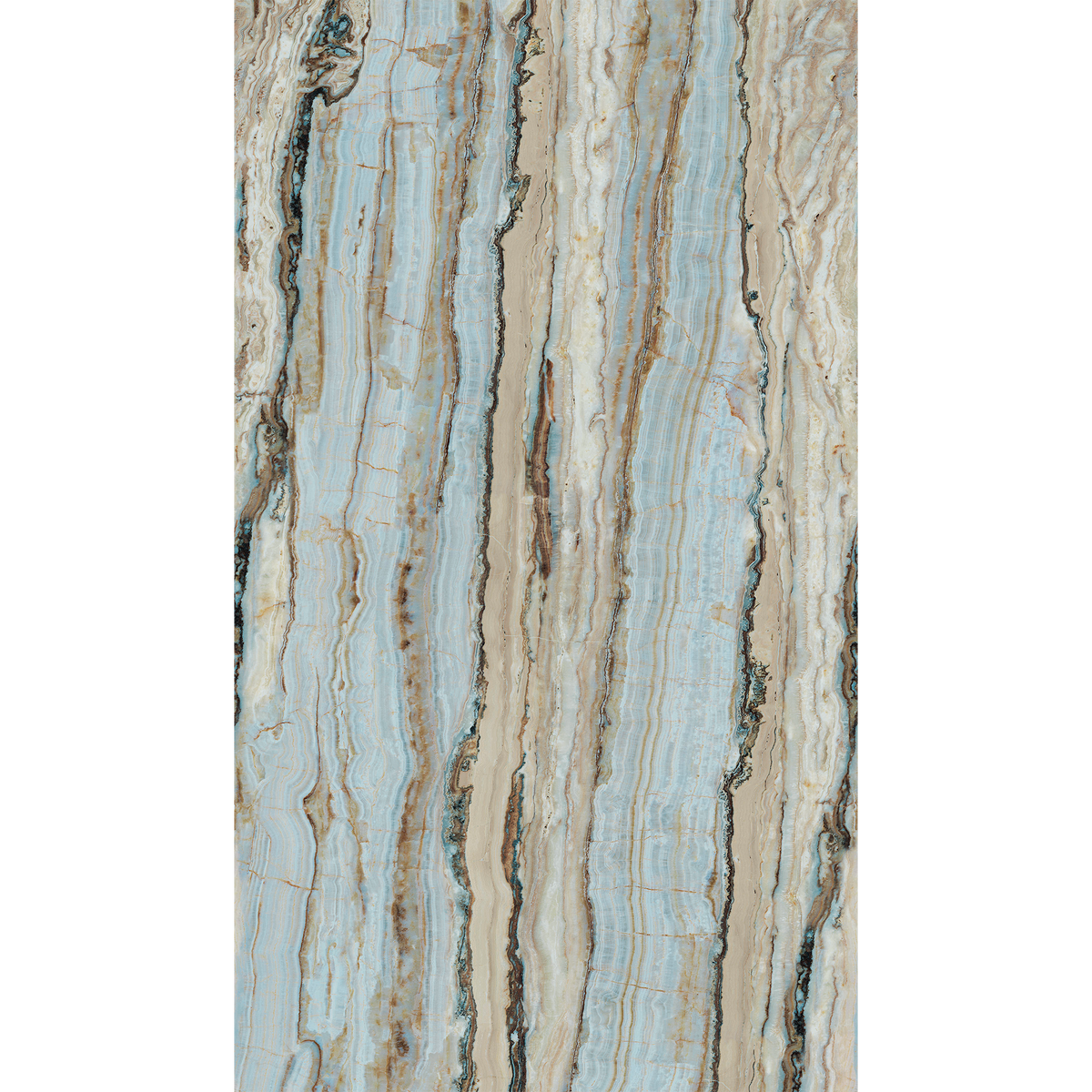 Papier peint panoramique L Garance Bleu ciel