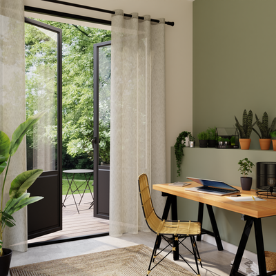 4MURS Voilage Diritto Sauge