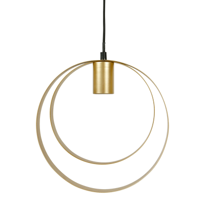 Suspension Saturne Or