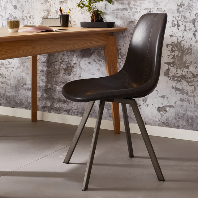 Chaise ZIGGY coloris noir