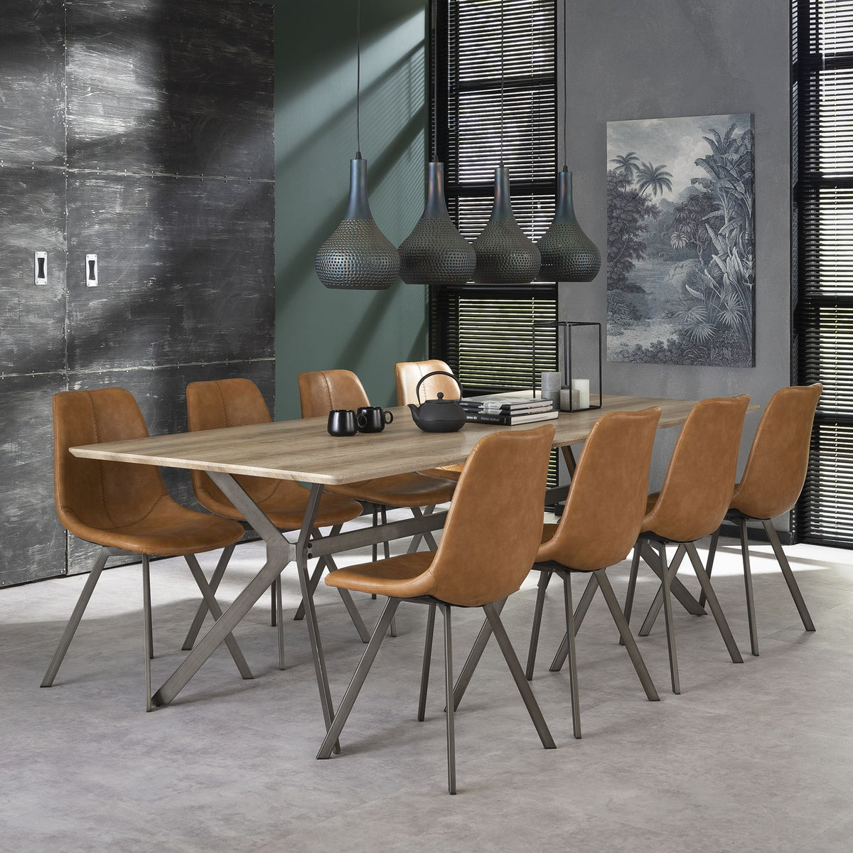 Chaise Ziggy Cognac 1 place