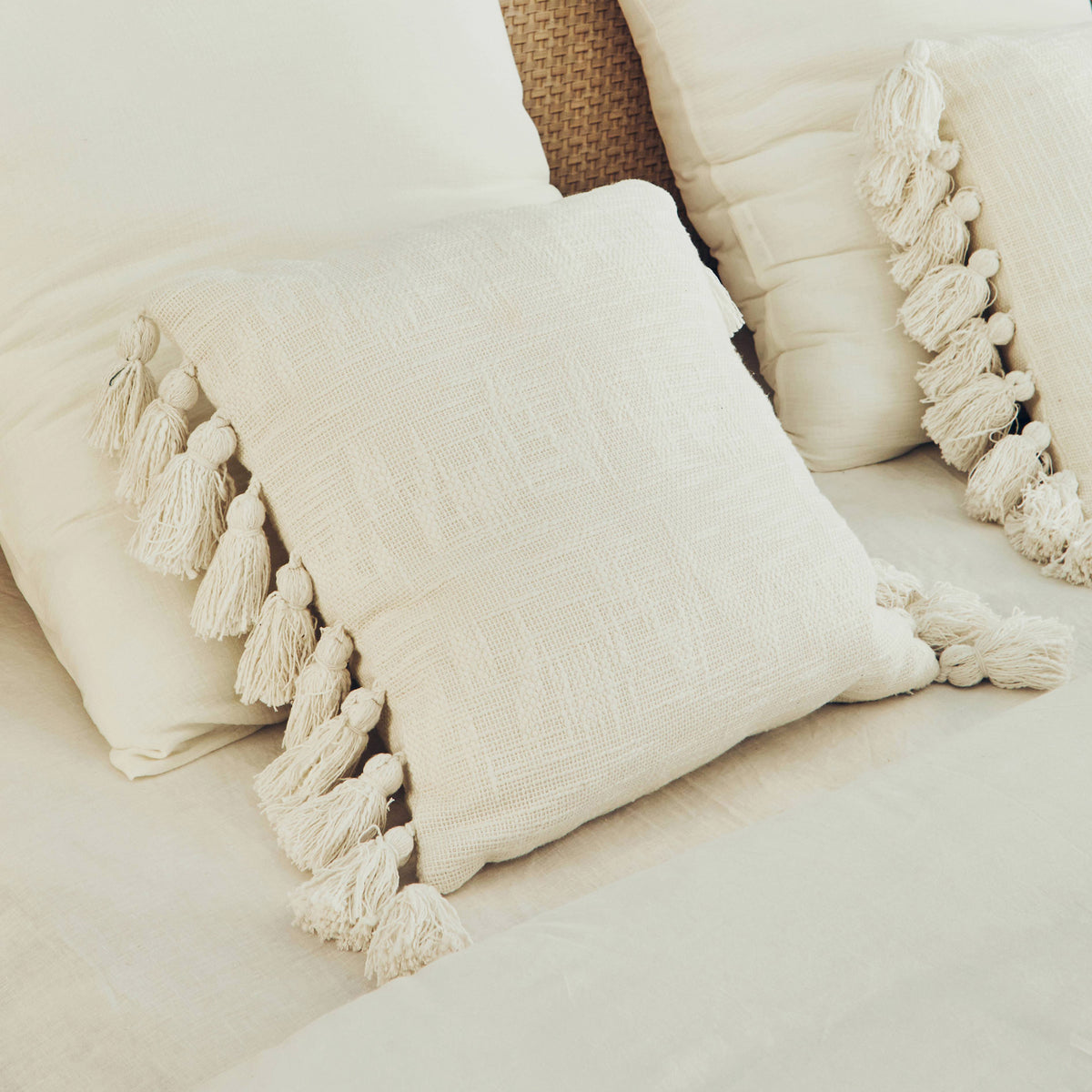 Coussin Elna Blanc