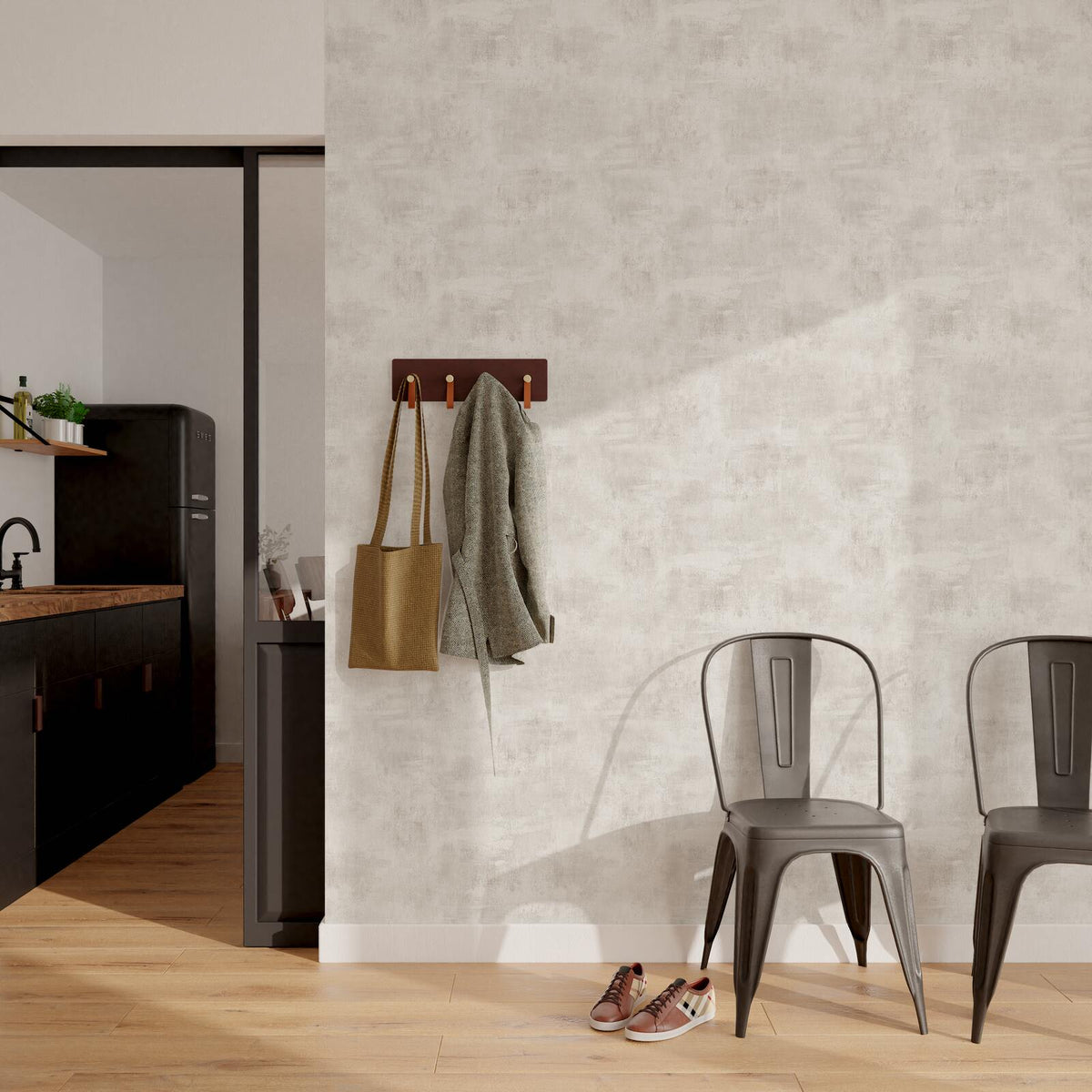 Papier peint intissé Barkley Beige