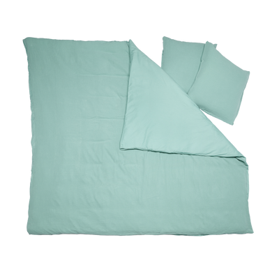 Parure de lit en gaze de coton Anokias Amande